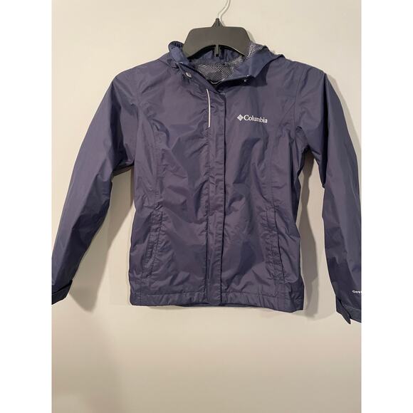 Columbia Navy Blue Windbreaker Jacket - Size Small - Picture 1 of 15